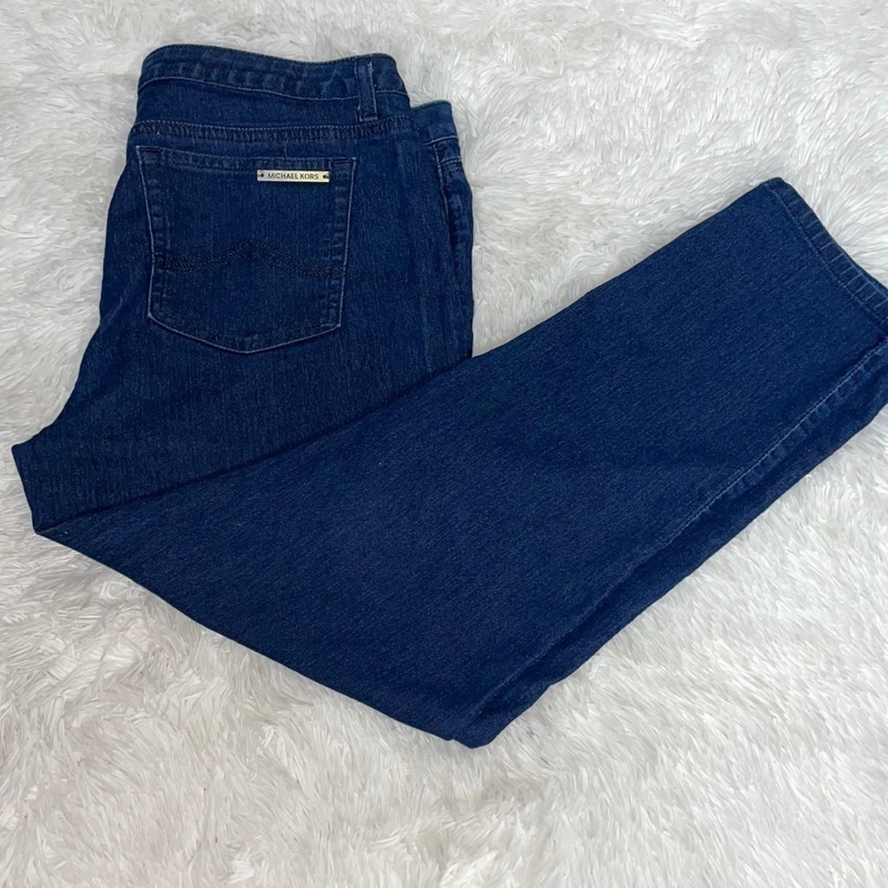 Micheal Kors Cropped Skinny Jeans Sz 12